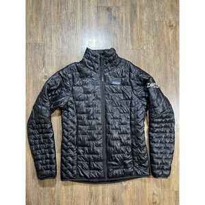 Patagonia Women's S Micro Puff Black Quilted Insulated Jacket Full Zip